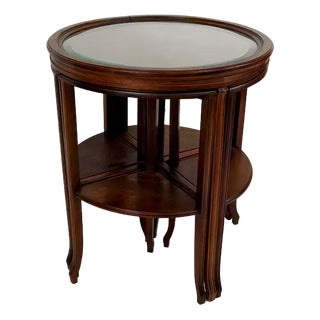 Vintage Art Nouveau Nesting Table by Louis Majorelle For Sale