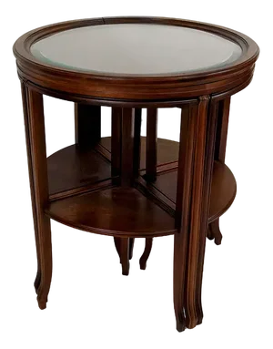 Vintage Art Nouveau Nesting Tables by Louis Majorelle, 1910, Set of 2