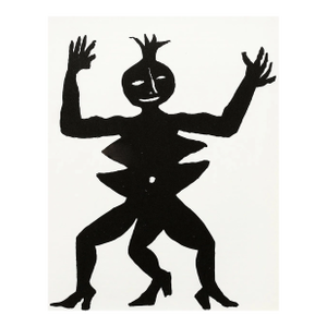 1975 Calder Original Lithograph Dm07212 Derriere Le Miroir