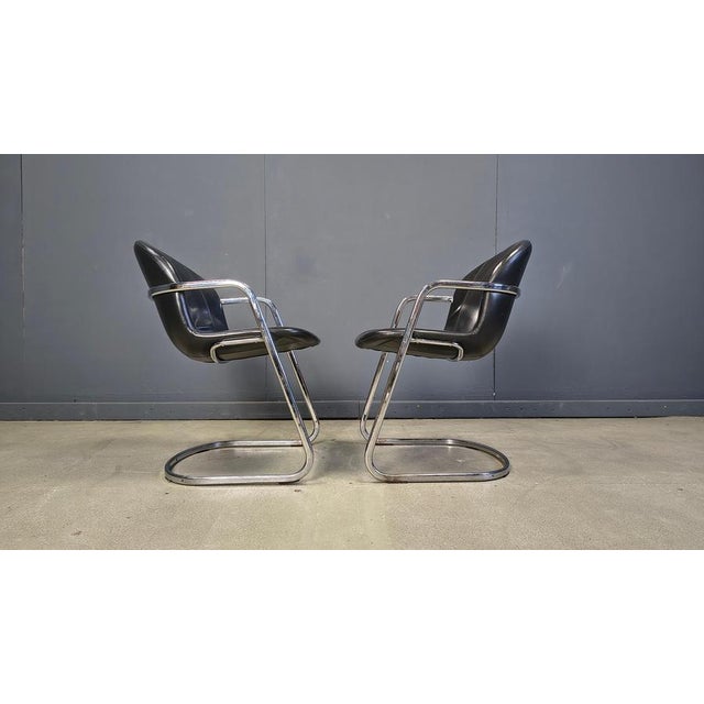 Gastone Rinaldi Dining Chairs by Gastone Rinaldi for Thema, Italy, 1970s, Set of 4 For Sale - Image 4 of 15