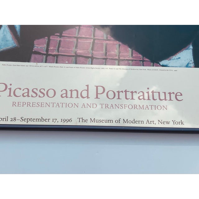 This poster was for an exhibition at the Museum of Modern Art, NYC April26-Sept 17, 1996 “Dora Marr Seated” , Musee...