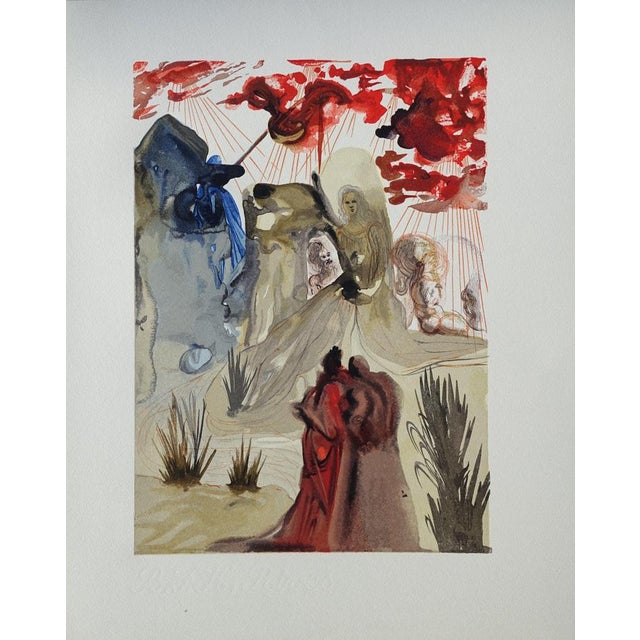 Salvador Dali, La forêt divine, Etching For Sale - Image 6 of 6