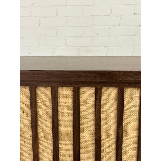 Made to Order “ Stecca” Credenza- Solid Walnut Surface Upgrade For Sale - Image 10 of 12