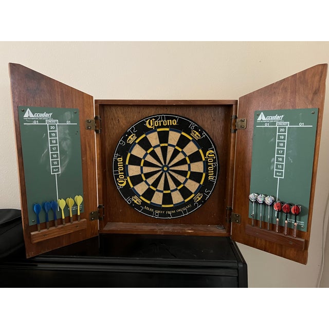 1970s Vintage Dart Board Game Chairish
