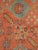 Turkish Late 19th Century Antique Turkish Oushak Runner, Coral, Light Blue Handwoven Rug For Sale - Image 3 of 15