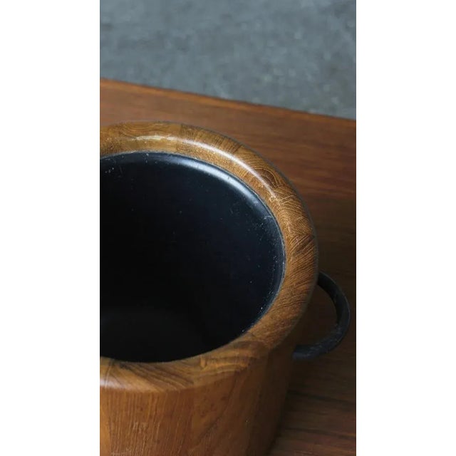 Mid-Century Teak Ice Bucket from Digsmed, 1960s For Sale - Image 4 of 5