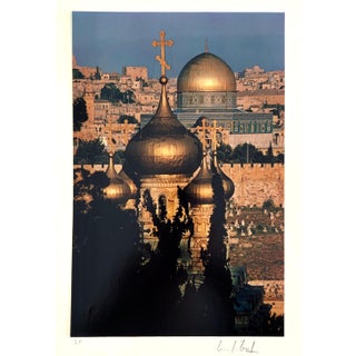 Marc Riboud, Vintage Color Photograph Old City Jerusalem Temple Mount Marc Riboud Photo 1973, 1973 For Sale