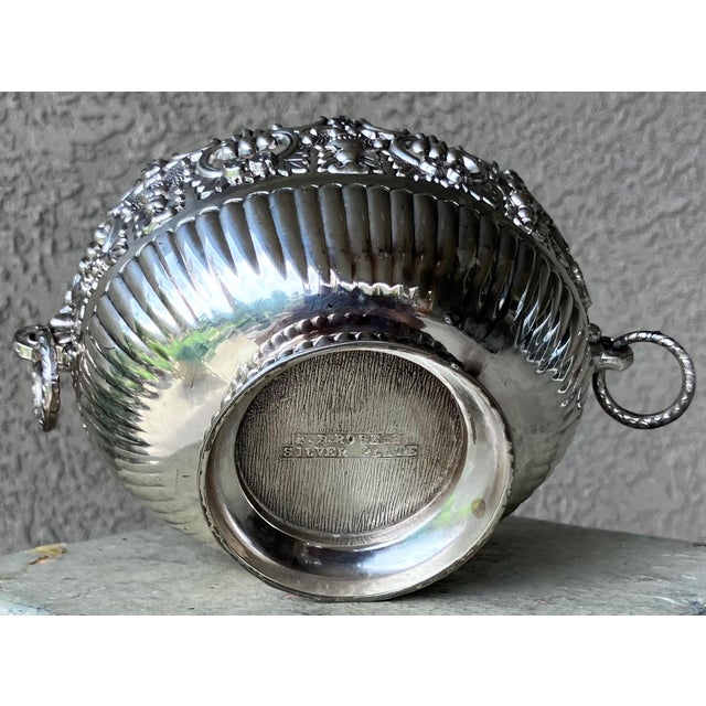 1980s Circa 1980 Elegant Diminutive Neoclassical-Style Decorative Cachepot by f.b. Rogers For Sale - Image 5 of 15