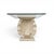 Shell-Shaped Console or Table Base with Glass Top by Magnussen Ponte For Sale - Image 10 of 16
