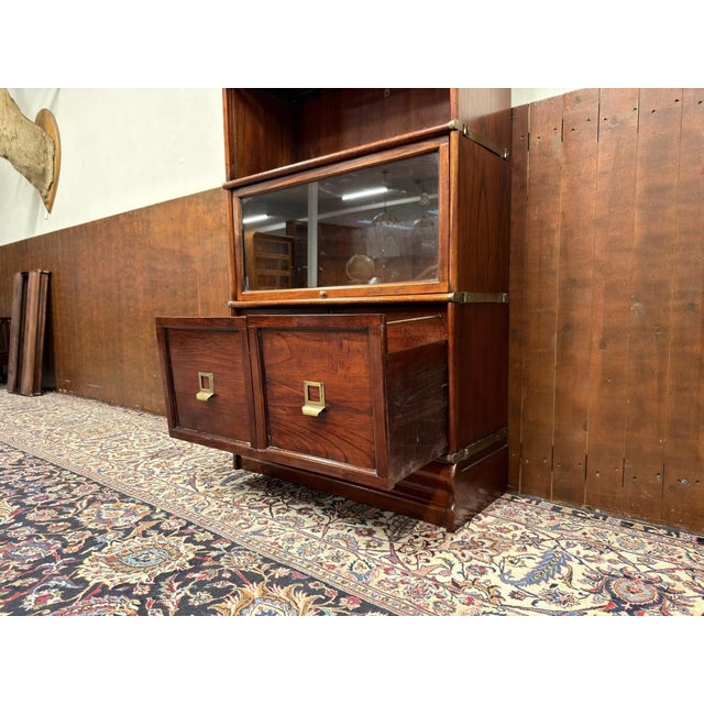 English Bookcase from Globe Wernicke For Sale - Image 14 of 17