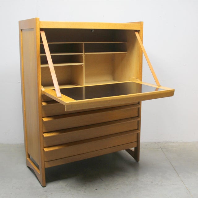Vintage Cabinet by Guillarme and Chambrom, 1960s For Sale - Image 4 of 9