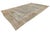 Antique Mashad Wool Rug With Allover Palmette Motifs & Muted Blue Patina For Sale - Image 11 of 12