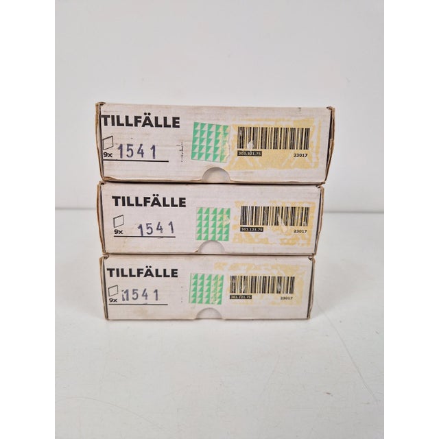 Ikea Vintage Tillfalle Ceramic Tiles from Ikea, 2010s, Set of 3 For Sale - Image 4 of 6