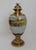 Antique Nippon Hand-Painted Scenic Covered Urn With Gilt & Jeweled Enamel, C. 1900 For Sale - Image 4 of 18