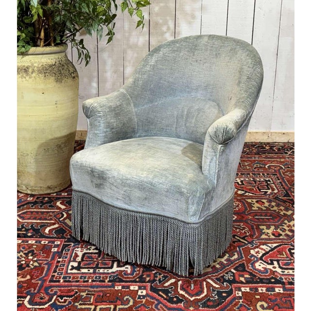 19th Century Napoleon III Toadstool Armchair For Sale - Image 4 of 14