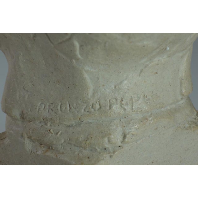 Wood Head Sculptures by Lorenzo Pepe for Litoceramica Piccinelli, 1930, Set of 3 For Sale - Image 7 of 18