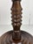 Brown Low Mid-Century Brutalist Turned Wood Side Table in the style of Charles Dudouyt, France, 1950s For Sale - Image 8 of 13