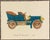 Set of two lithographs by Clarence P. Hornung (1899-1997) of 1907 Buick G Runabout and 1905 Cadillac D Touring Car....