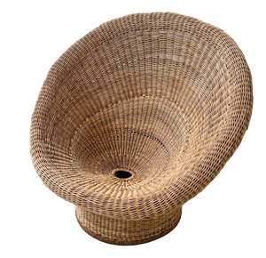 Wicker E10 Lounge Chair by Egon Eiermann, Germany, 1960s