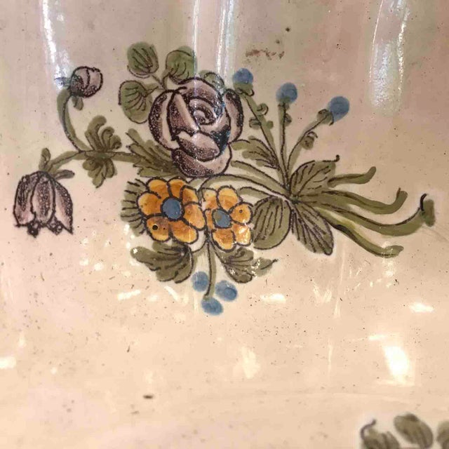 Ceramic Ancient Majolica Centerpieces Lodi For Sale - Image 7 of 10