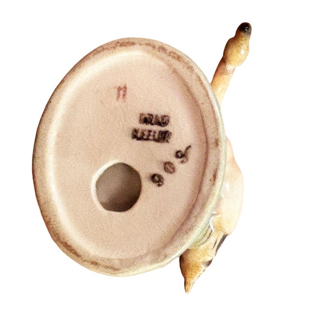 Mid 20th Century "Hunting" Pink Flamingo Ceramic Tabletop Sculpture Brad Keeler For Sale In Los Angeles - Image 6 of 6