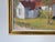 Wood Vintage Anne Thiffault Impressionist Country House Landscape Oil on Board Painting, Framed For Sale - Image 7 of 11