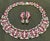Gia Certified 140 Ct Burma Ruby, Tahitian Pearl & Diamond Necklace Suite 18kwg For Sale In New York - Image 6 of 8