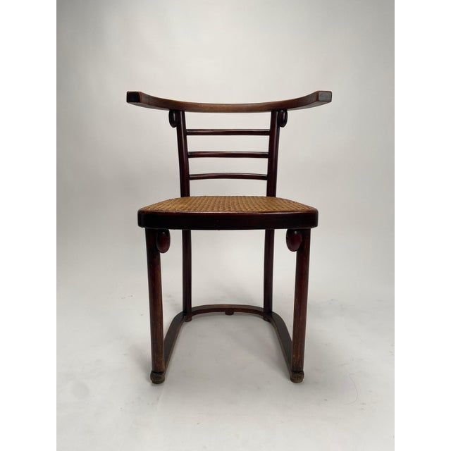 Bentwood chair mod. Fledermaus by Josef Hoffmann for Thonet, 1910s It is one of the most famous creations of the Austrian...