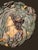 Austrian Art Nouveau Relief Porcelain Wall Charger, C. 1905 For Sale - Image 4 of 16