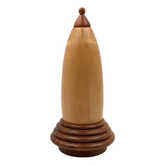 Ugo La Pietra, Lim. Ed. Modern Wood Scent Diffuser & Decorative Box,Evoca by Morelato, Italy 1990s For Sale