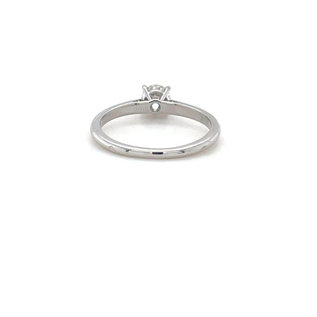 Cartier Cartier, French, Platinum and Diamond Engagement Ring, Size 7.25 For Sale - Image 4 of 7