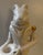 Deruta Florence Balducci for Anthropologie Aristocratic Animal Rabbit Italian Ceramic Candleholder For Sale - Image 4 of 5