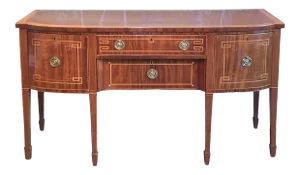 Vintage Regency Mahogany Sideboard