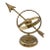 Vintage Brass Armillary Sphere Celestial Globe Decor, Arrow Astronomical Sculpture, Mid Century Desk Decor, Library Office Accent For Sale