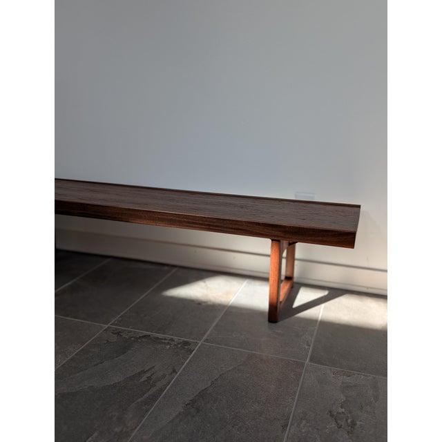 Teak "Krobo" Bench by Torbjørn Afdal for Bruksbo, Norway, 1960s For Sale - Image 17 of 18