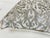 Late 20th Century Turkish Ottoman Revival Silver Metallic Embroidered Linen Decorative Pillow For Sale - Image 5 of 16