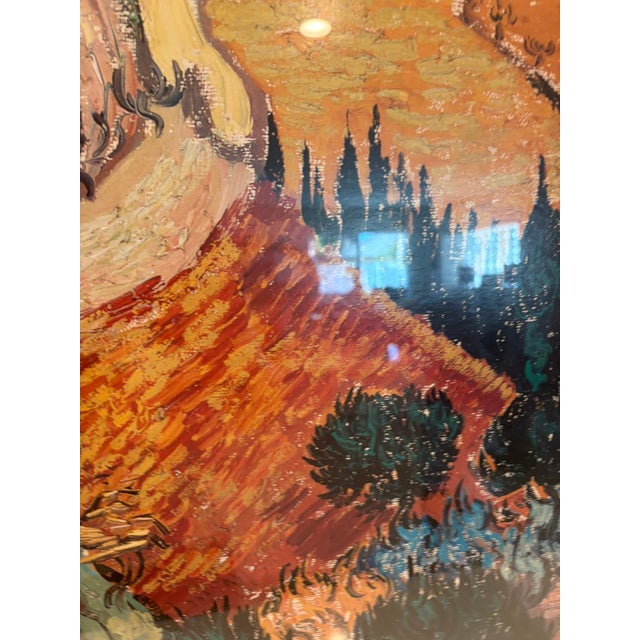 Vintage State Hermitage Museum Van Gogh Hidden Treasures Revealed Framed Exhibition Poster For Sale - Image 10 of 18