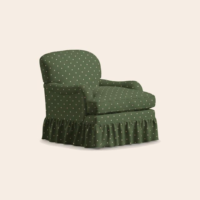 Pistachio Sofia Lounge Chair by Ceraudo For Sale - Image 4 of 5