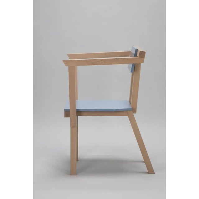 Kaspa Azul Armchair by Clémence Seilles for Stromboli Design For Sale - Image 4 of 5
