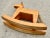 Brown Vintage Scandinavian Wooden Unicorn Rocking Horse For Sale - Image 8 of 11