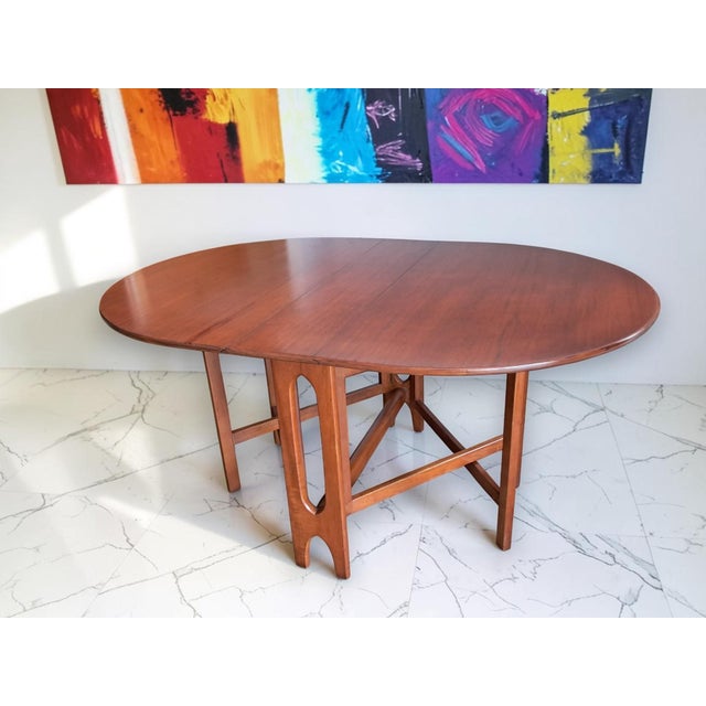 Mid-Century Modern Teak Drop Leaf Dining Table from G-Plan, 1970s For Sale - Image 13 of 18