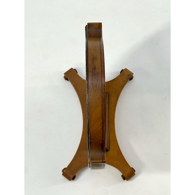 1920s Antique Georgian Style Gentleman's Table Top Vanity Mirror For Sale - Image 5 of 11