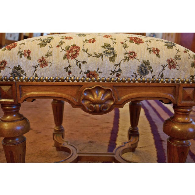 19th Century Walnut Château Chairs, Set of 16 For Sale - Image 9 of 10