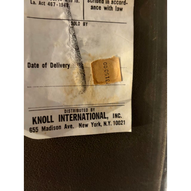 1960s Mid-Century Executive Pollock Knoll Office Chair For Sale - Image 5 of 6