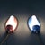 Wall Lamps in Pink and Blue, 1950s, Set of 2 For Sale - Image 12 of 18