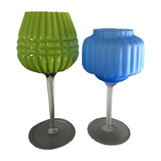 Vintage Goblets, 1960s, Set of 2 For Sale