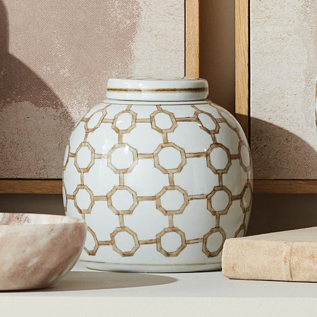 Early 21st Century Province Link Lidded Jar For Sale - Image 5 of 5