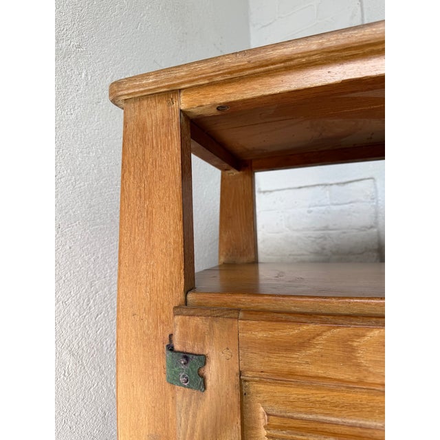 Oak Bedside Tables, 1950s, Set of 2 For Sale - Image 13 of 18
