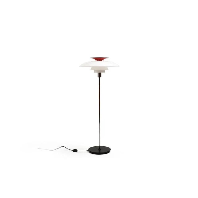 Plastic PH80 Floor Lamp by Poul Henningsen for Louis Poulsen, 1980s For Sale - Image 7 of 7
