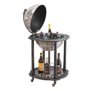 Lapis Globe Bar by Zoffoli Mappamondi For Sale